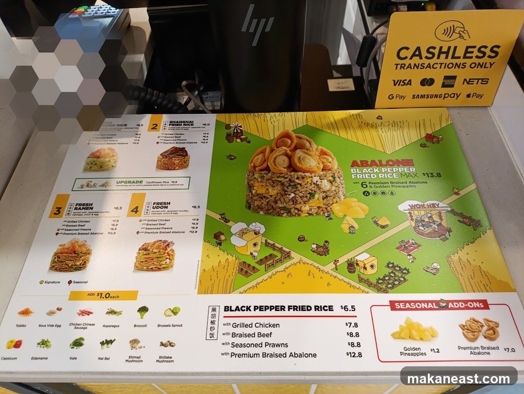 Wok Hey Menu