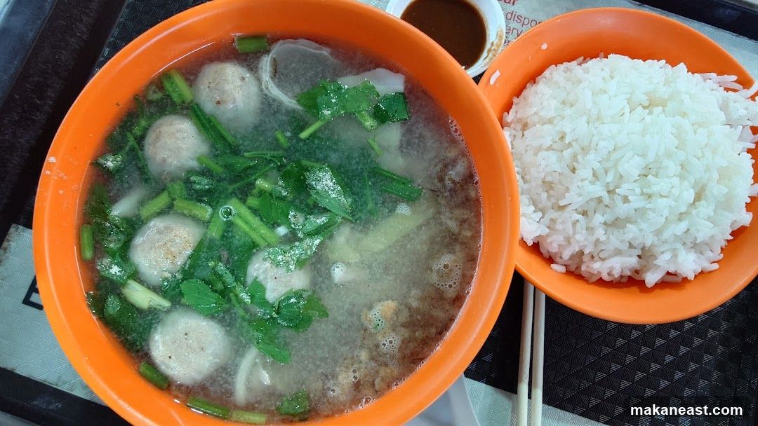 Meatball Soup with Rice