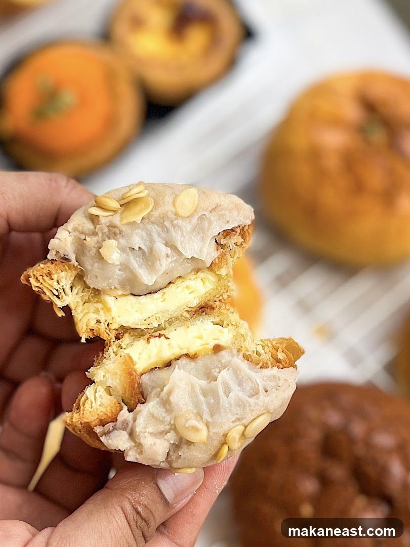 Cream-filled pastry
