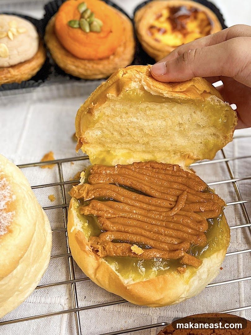 Peanut Butter and Jelly Bun