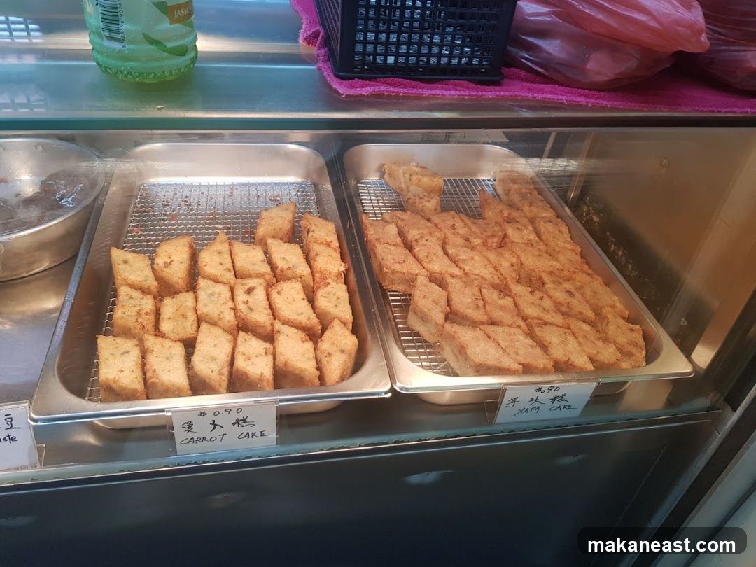 Carrot and Yam Cakes