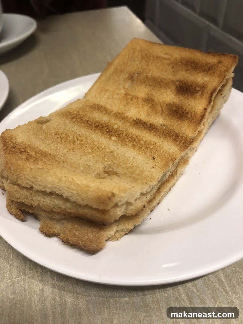 Toast on a Plate
