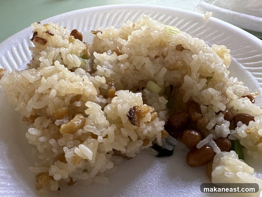 Sticky Rice with Peanuts