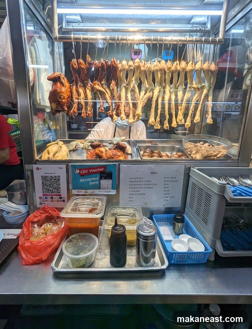 Hainanese Chicken Rice Stall