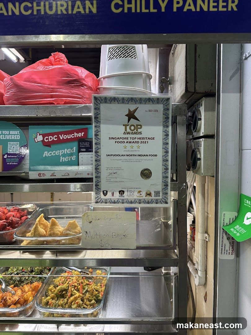 Food Stall Display