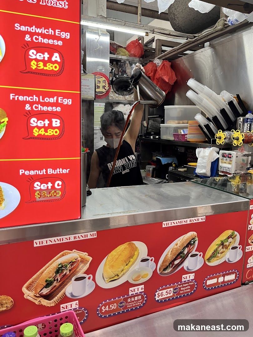Vietnamese Banh Mi Menu