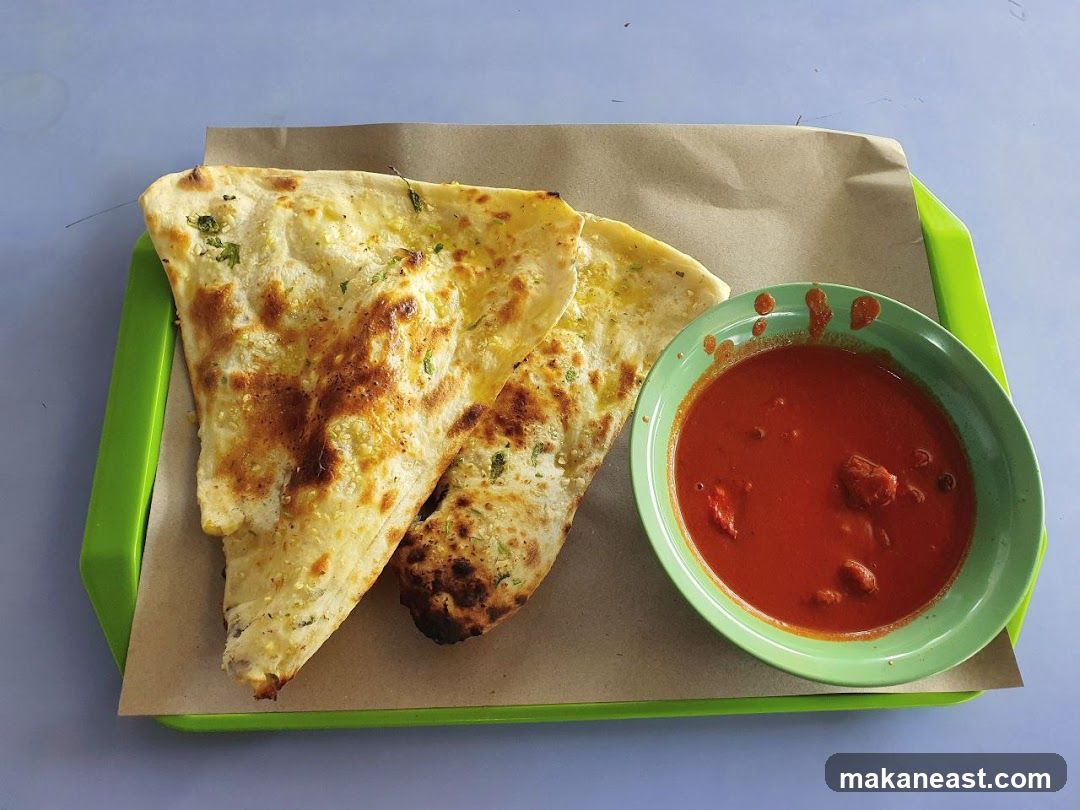 Naan with Curry