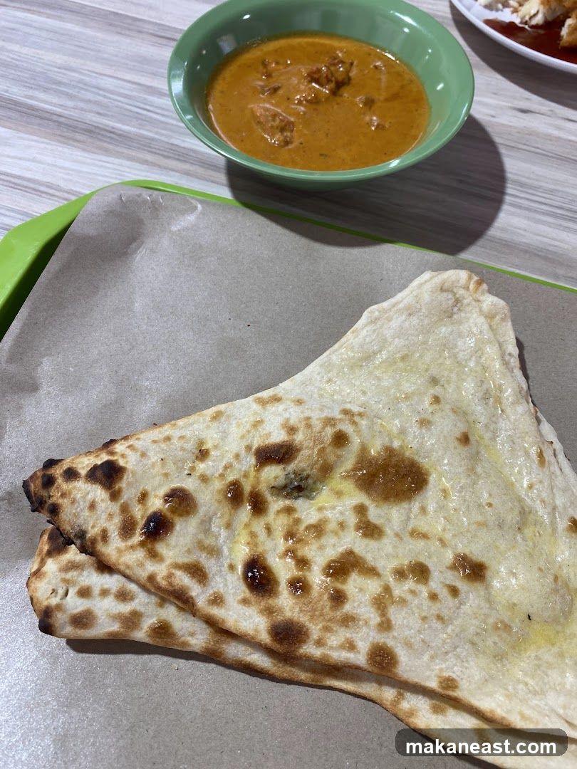 Naan with Curry