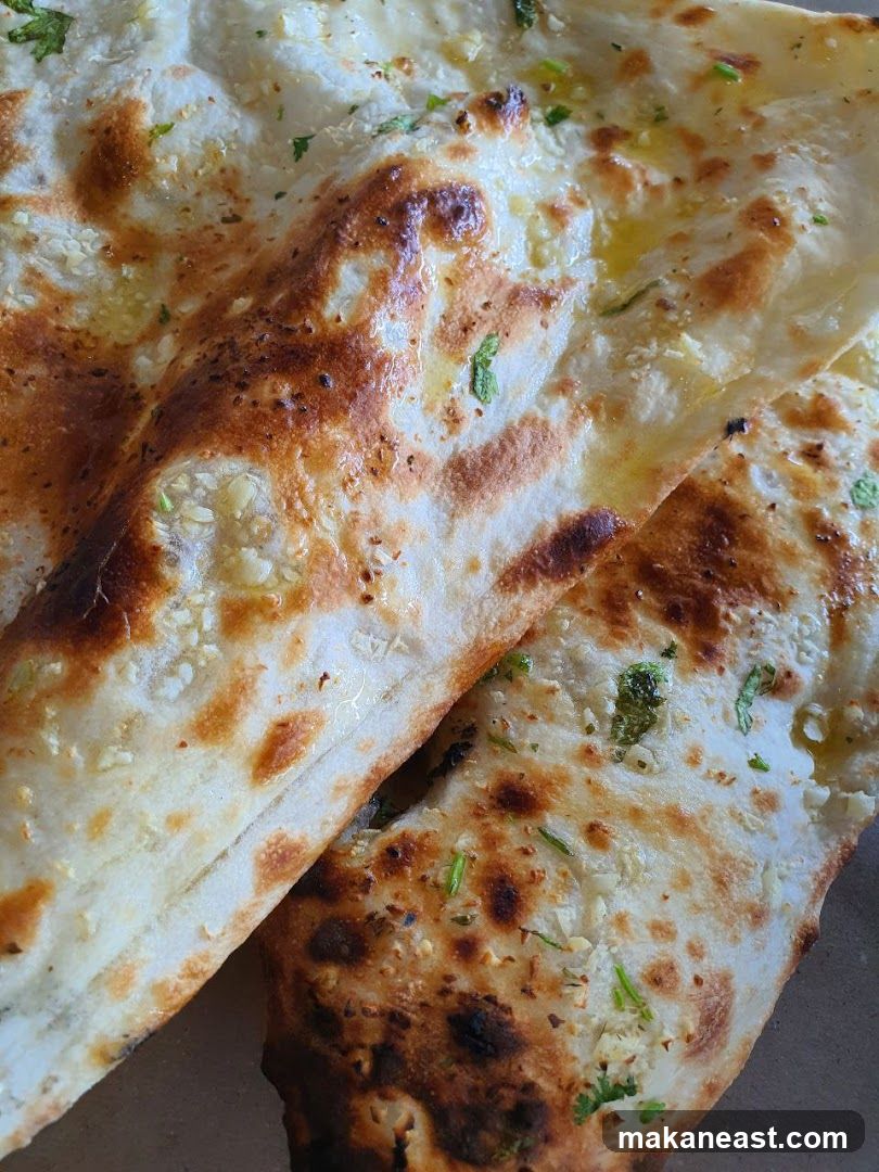 Garlic Naan Bread