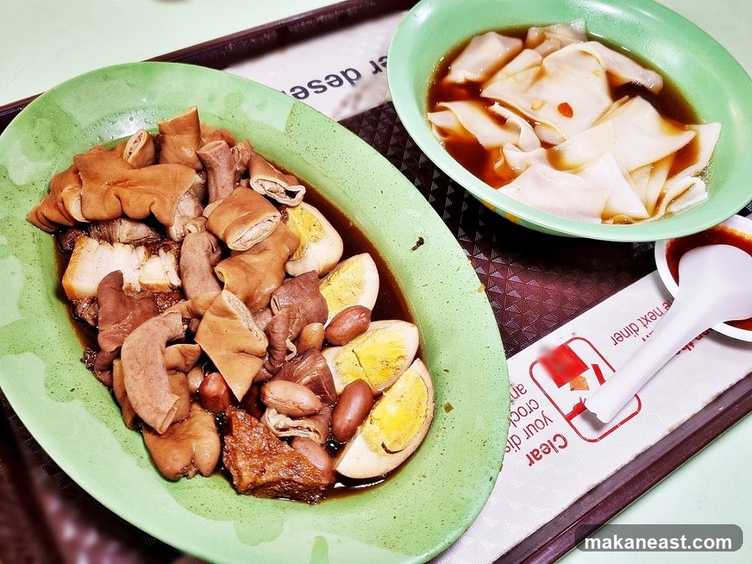 Braised Pork and Egg Dish