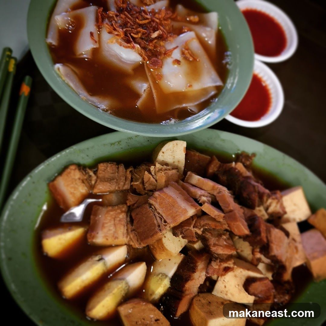 Braised Pork and Tofu with Noodles