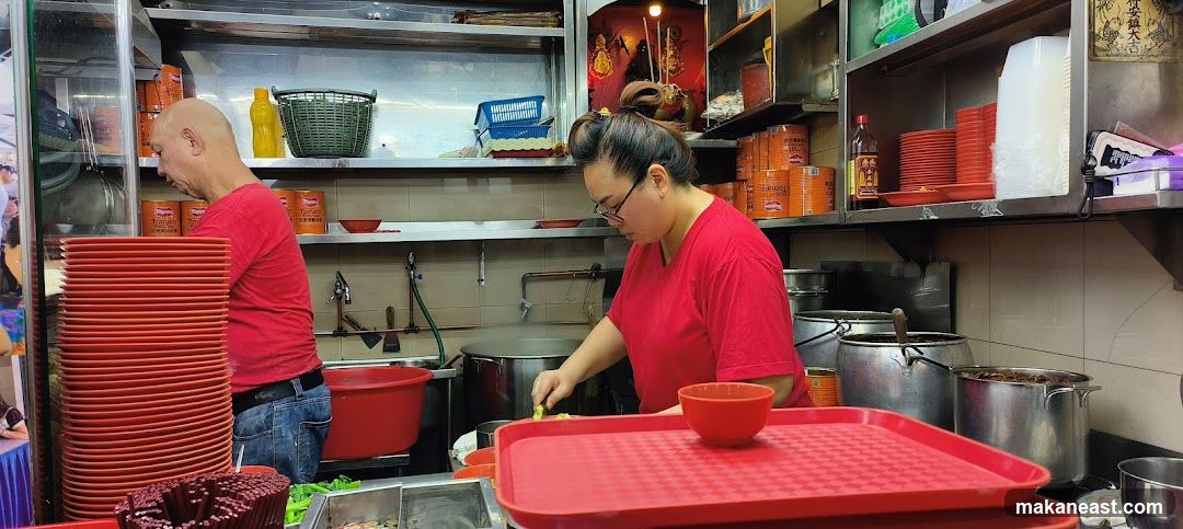 Kitchen Staff Preparing Food