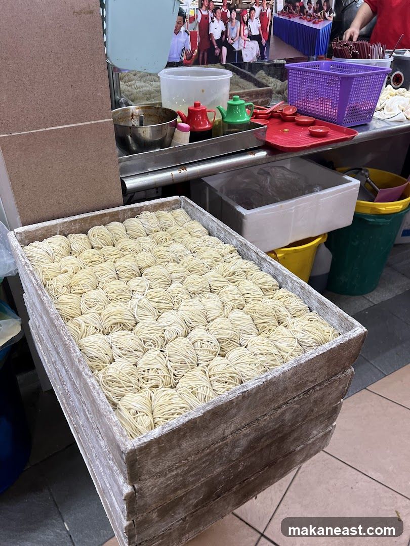 Noodles Preparation