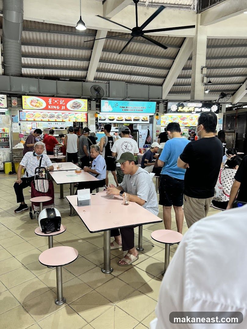 Food Court Scene