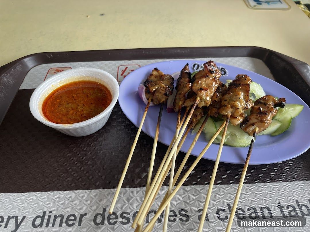 Chicken Satay with Peanut Sauce