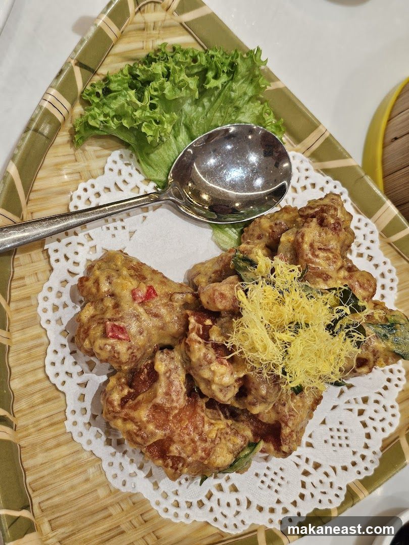 Salted Egg Yolk Fried Chicken