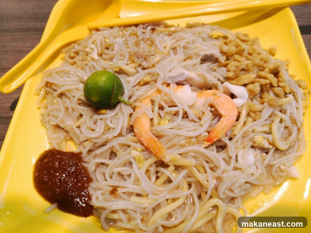 Noodles with Shrimp and Calamari
