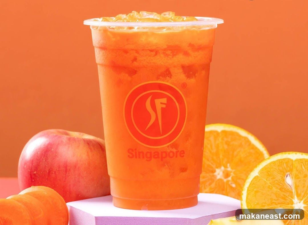 Orange Juice with Fruits
