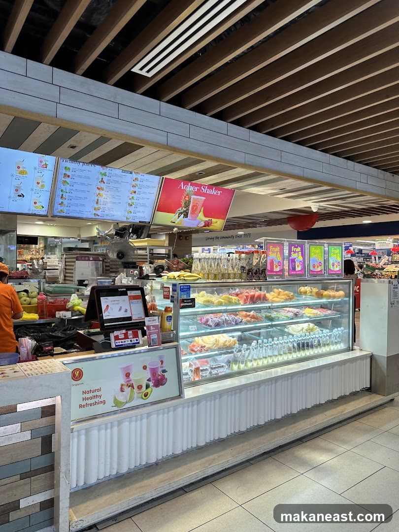 Juice Bar Display