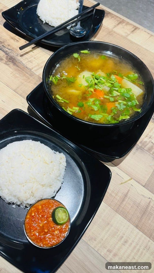Soup and Rice