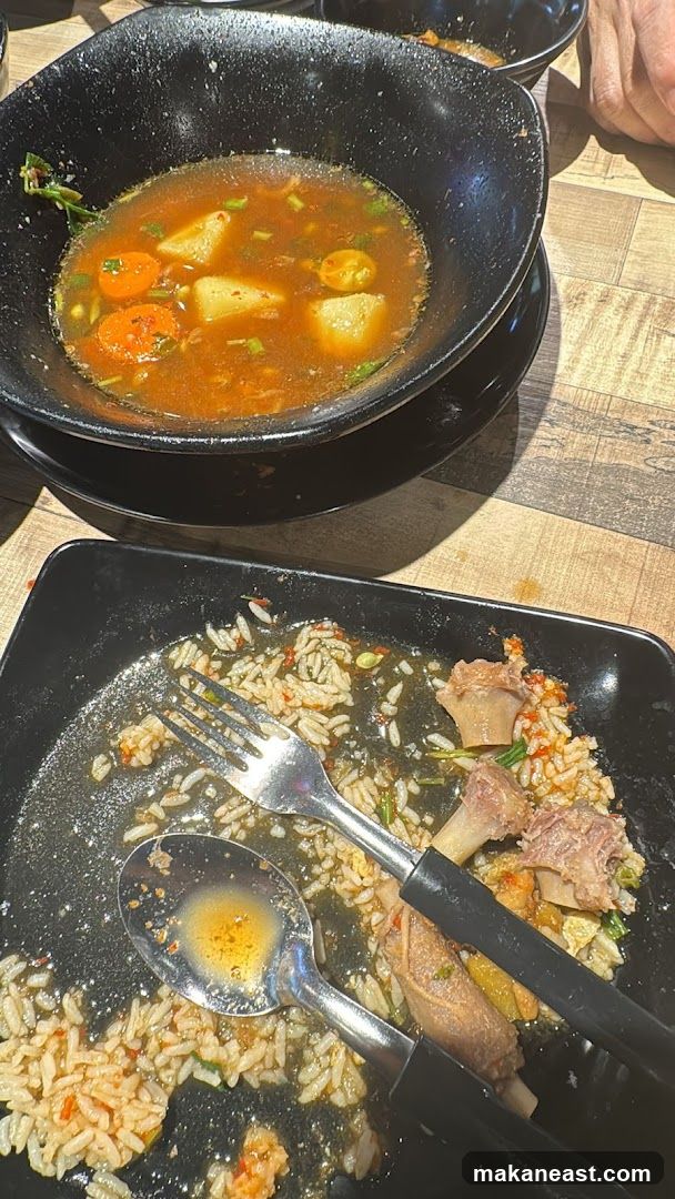 Partially Eaten Meal