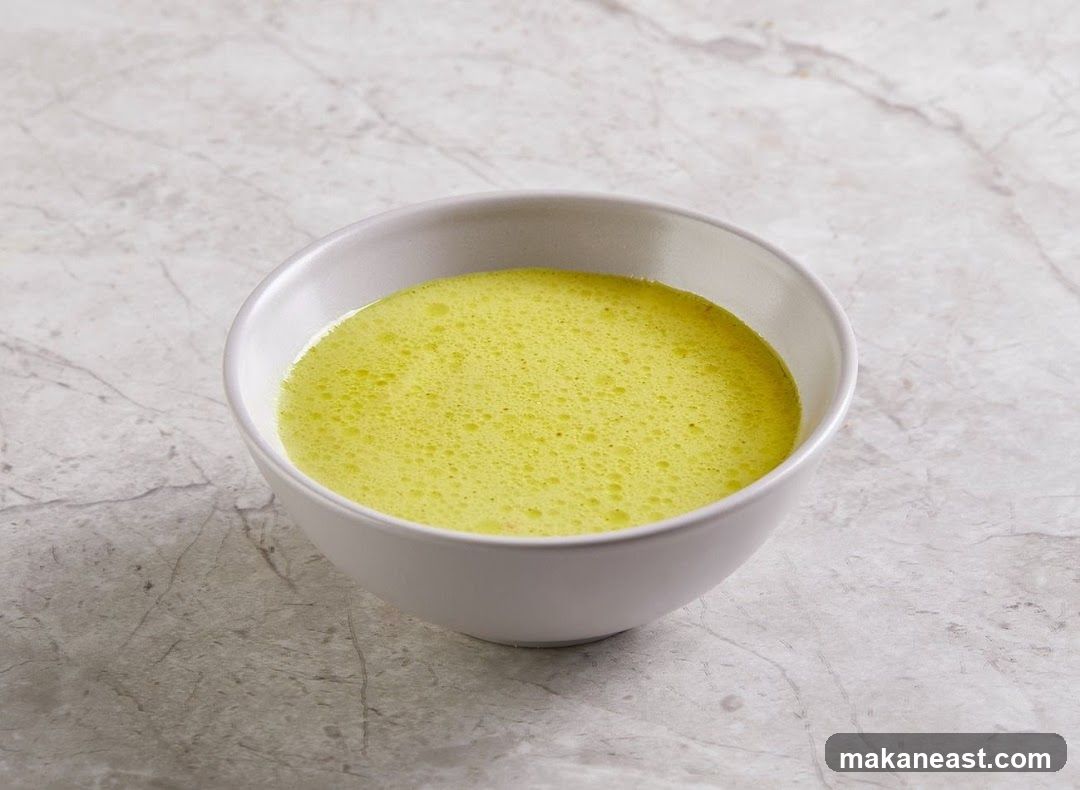 Bowl of Yellow Soup