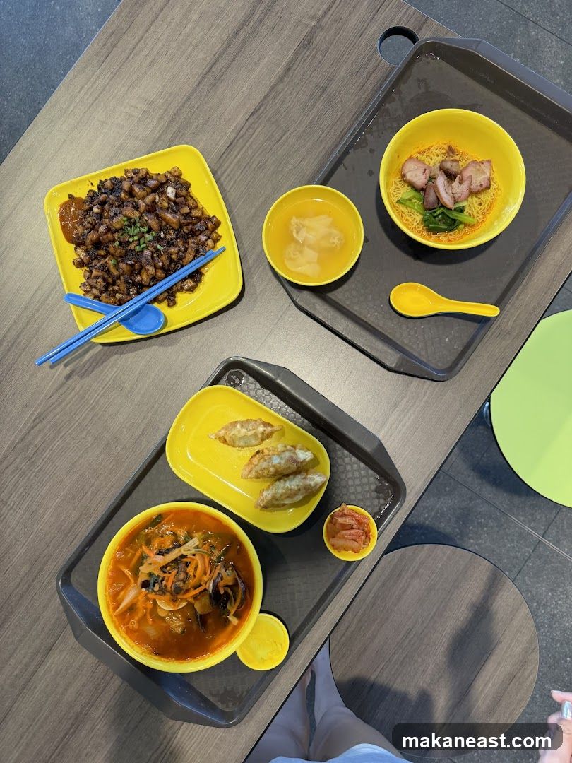 Asian Food Spread