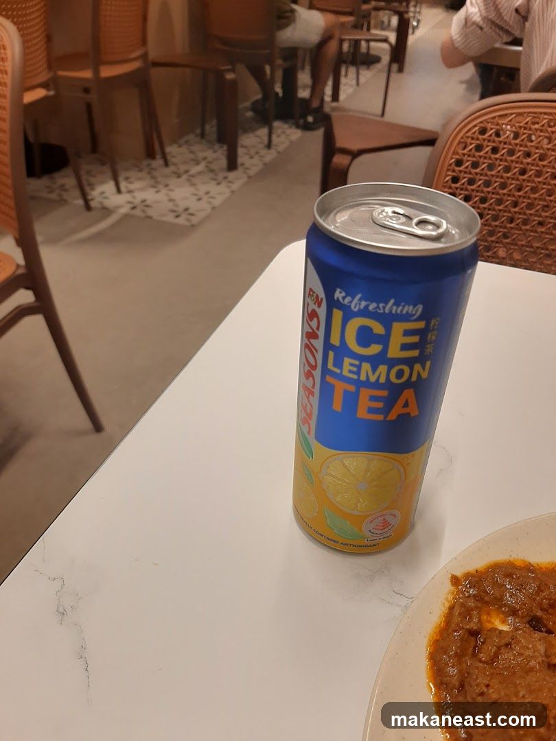 Seasons Ice Lemon Tea Can
