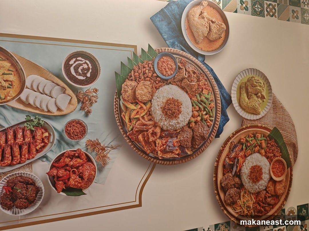 Assortment of Malaysian Dishes