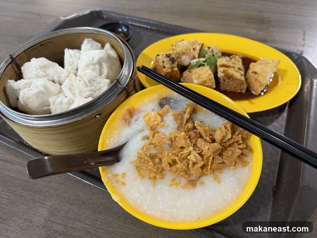Congee and Steamed Buns