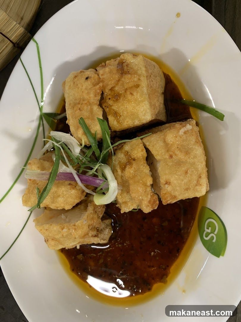 Fried Tofu with Sauce