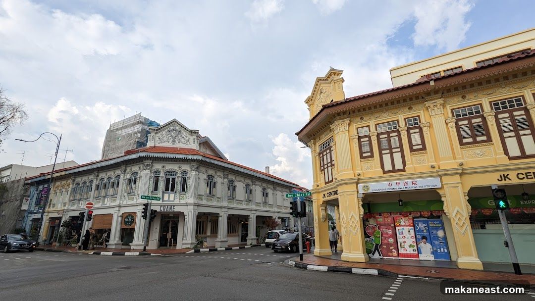 Street View of Traditional Buildings