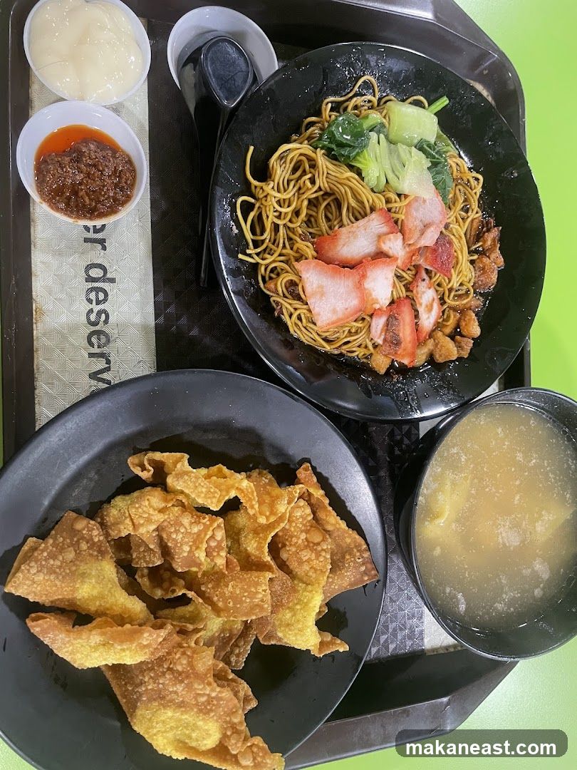 Noodles with Char Siu and Wontons