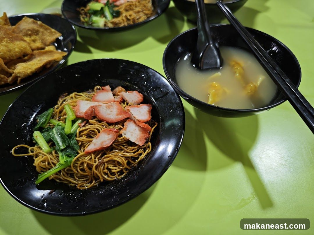 Noodles and Wontons