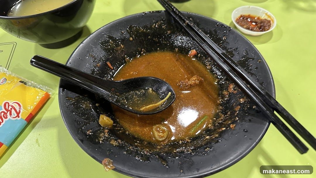 Leftover Noodles and Broth