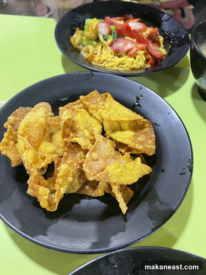 Fried Wontons and Noodles