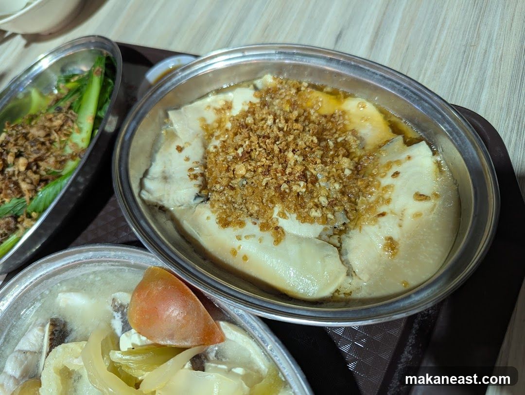 Steamed Fish and Vegetables