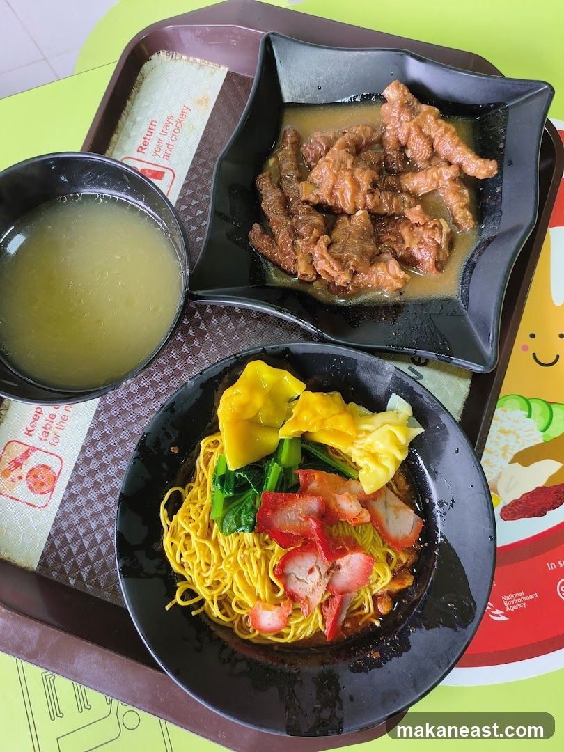 Noodles and Chicken Feet
