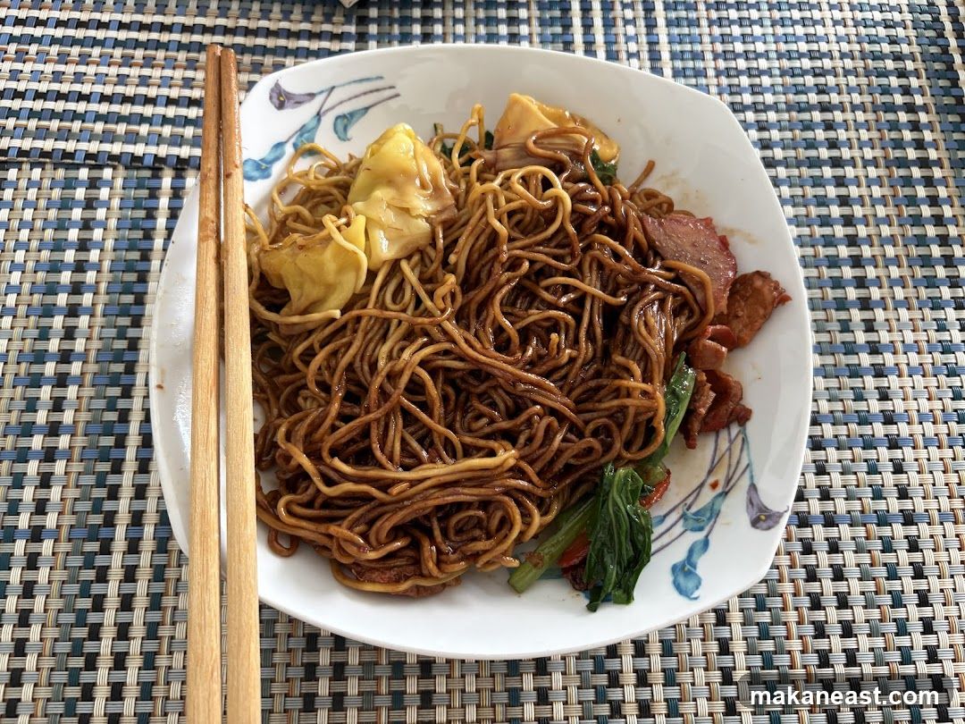 Noodles with Meat and Vegetables