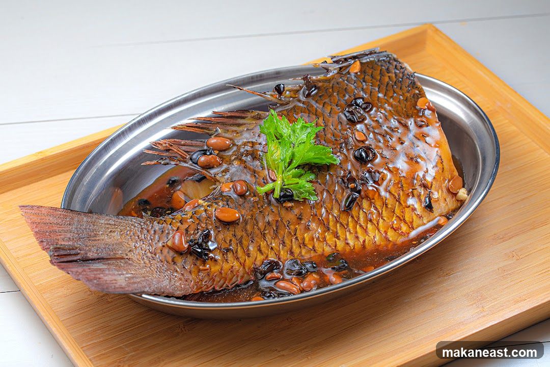 Steamed Fish with Black Beans