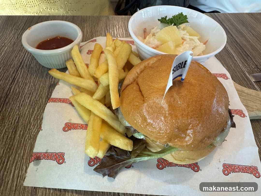 Burger and Fries