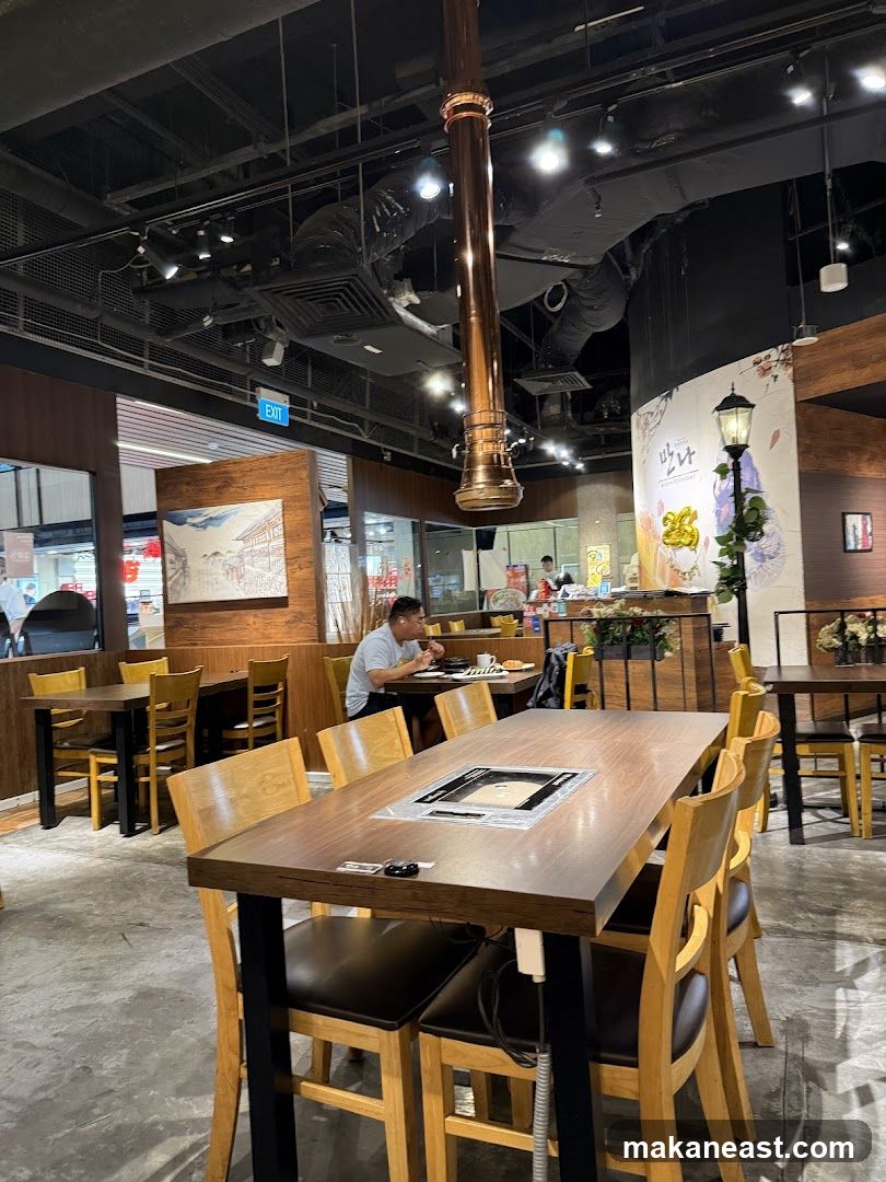 Korean Restaurant Interior