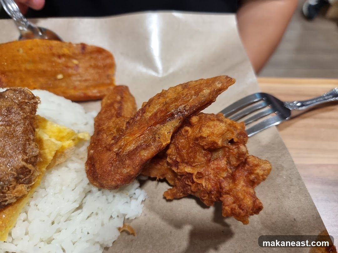 Fried Chicken and Rice