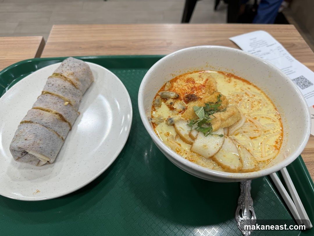 Noodle Soup and Wrap