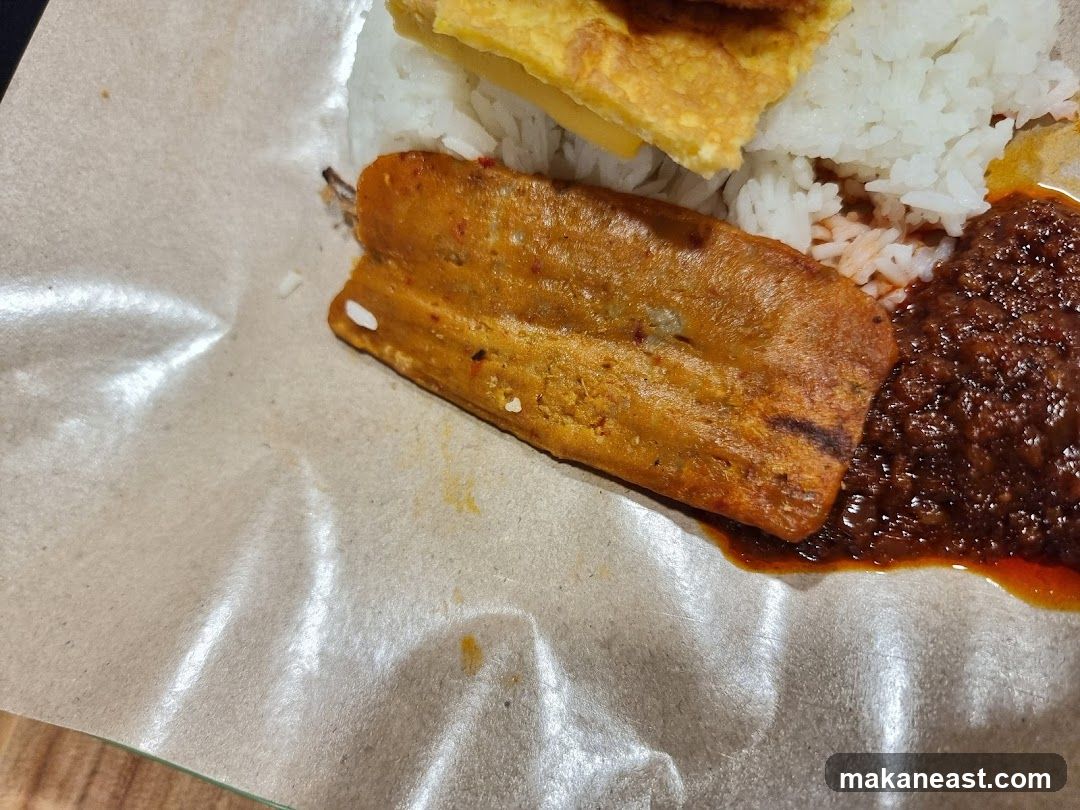 Nasi Lemak with Fried Fish