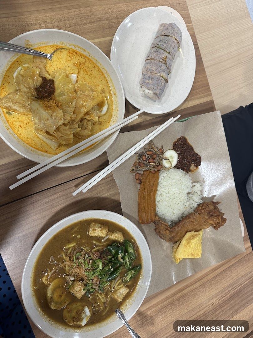 Malaysian Food Spread