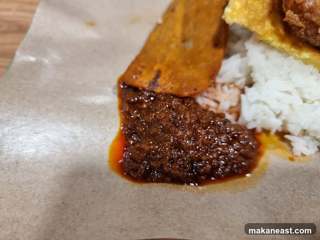 Nasi Lemak Close-up