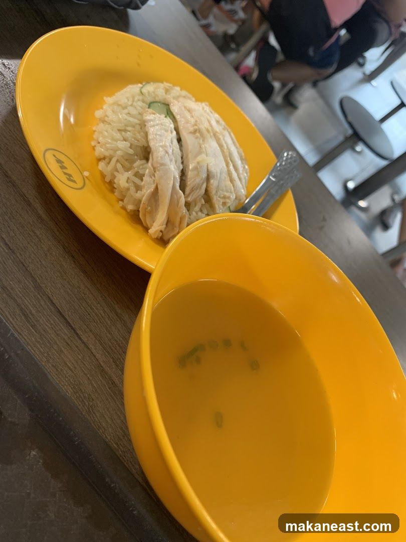 Chicken Rice and Soup