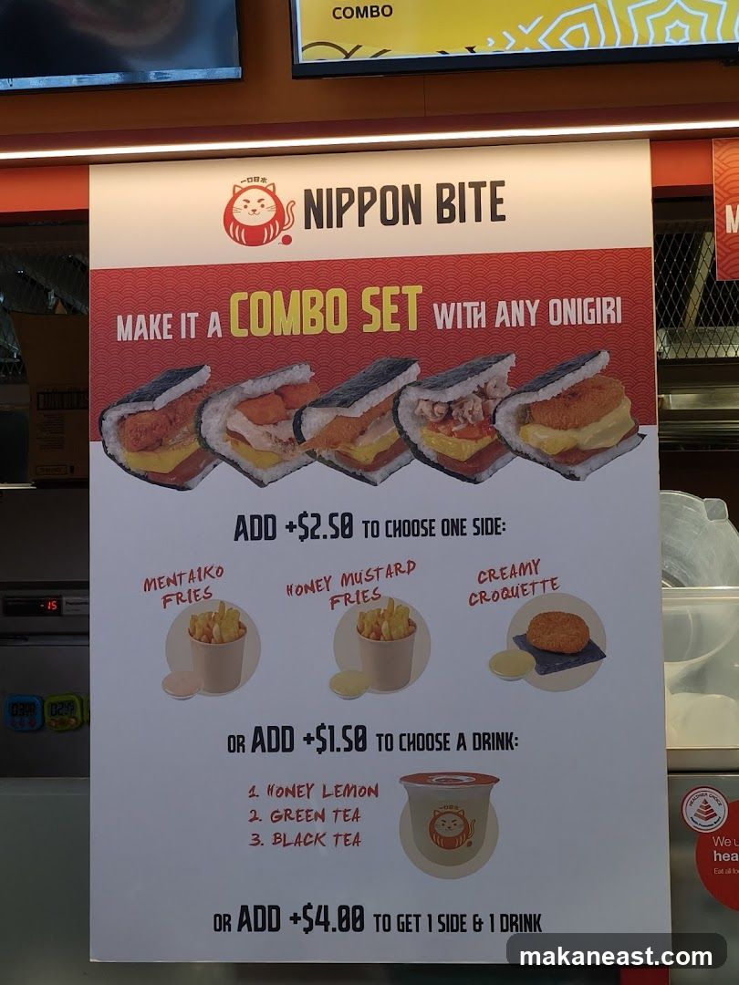 Nippon Bite Combo Set Menu