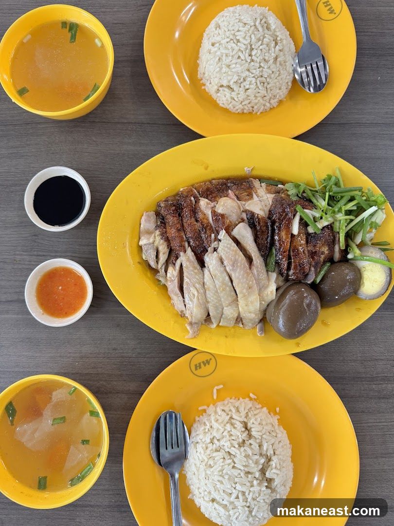 Hainanese Chicken Rice